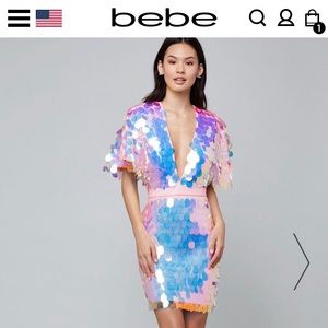 Sequined Bebe dress